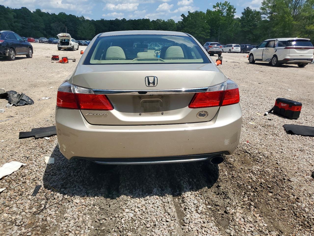 2015 Honda Accord Ex Бежевый vin: 1HGCR2F73FA049037