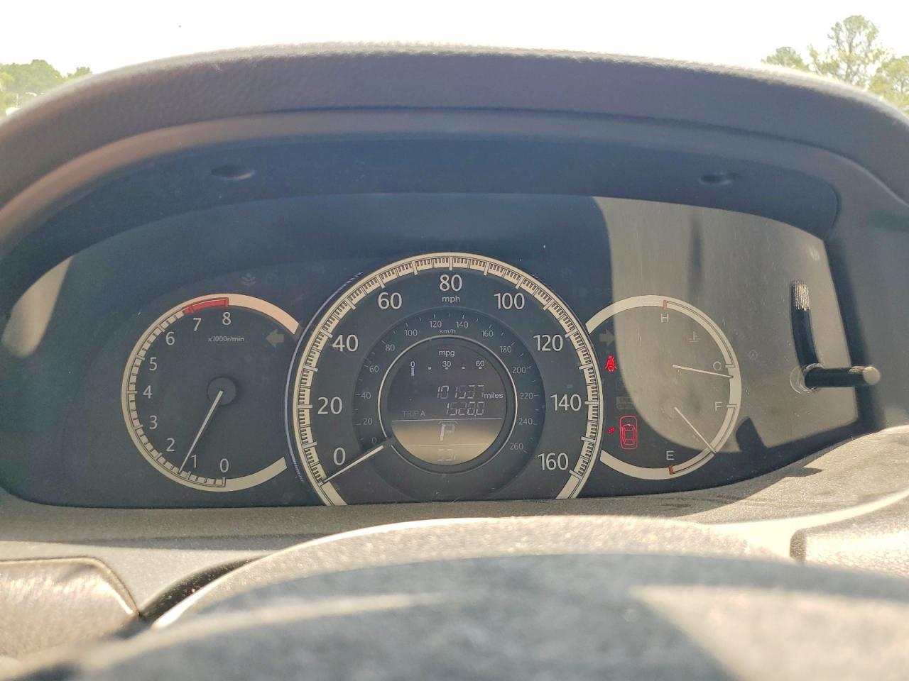 2015 Honda Accord Ex Бежевый vin: 1HGCR2F73FA049037