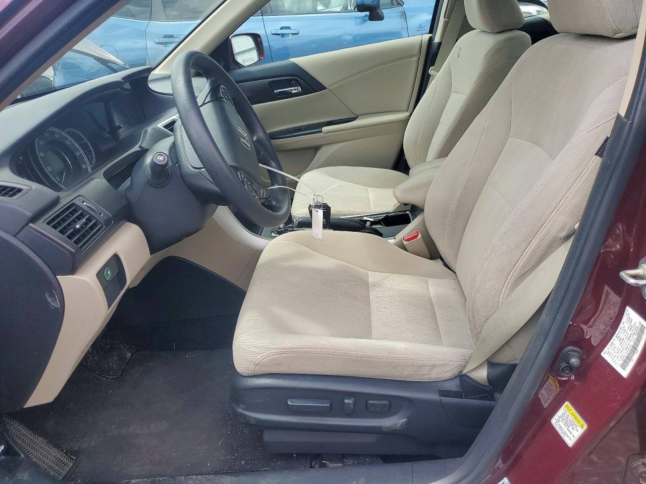 2015 Honda Accord Ex Maroon vin: 1HGCR2F73FA049748