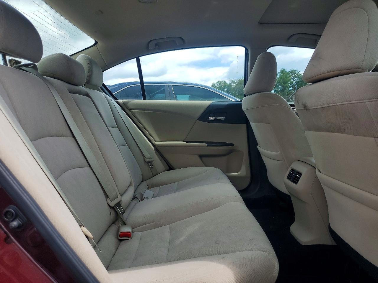 2015 Honda Accord Ex Maroon vin: 1HGCR2F73FA049748