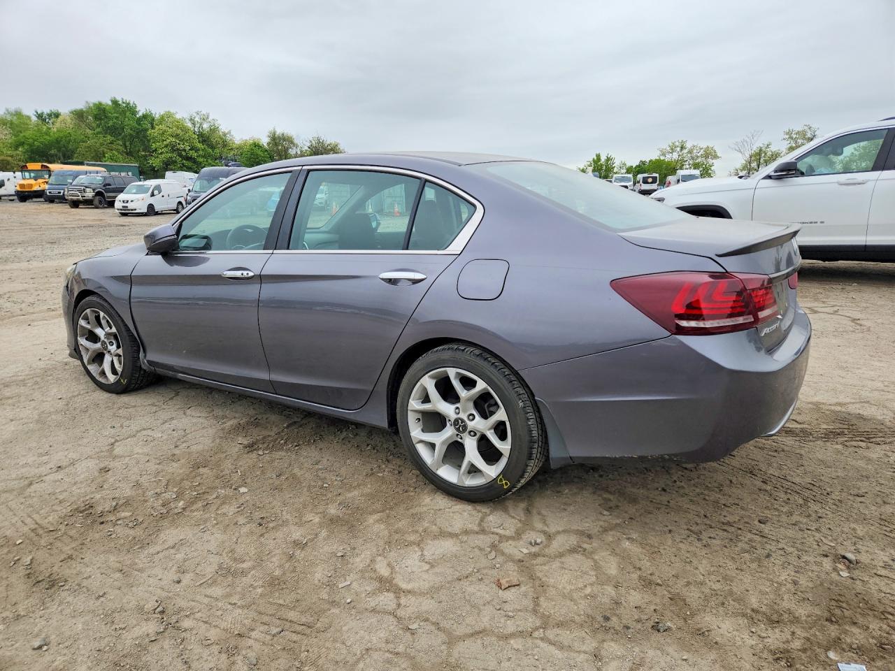 2015 Honda Accord Ex Серый vin: 1HGCR2F73FA057591