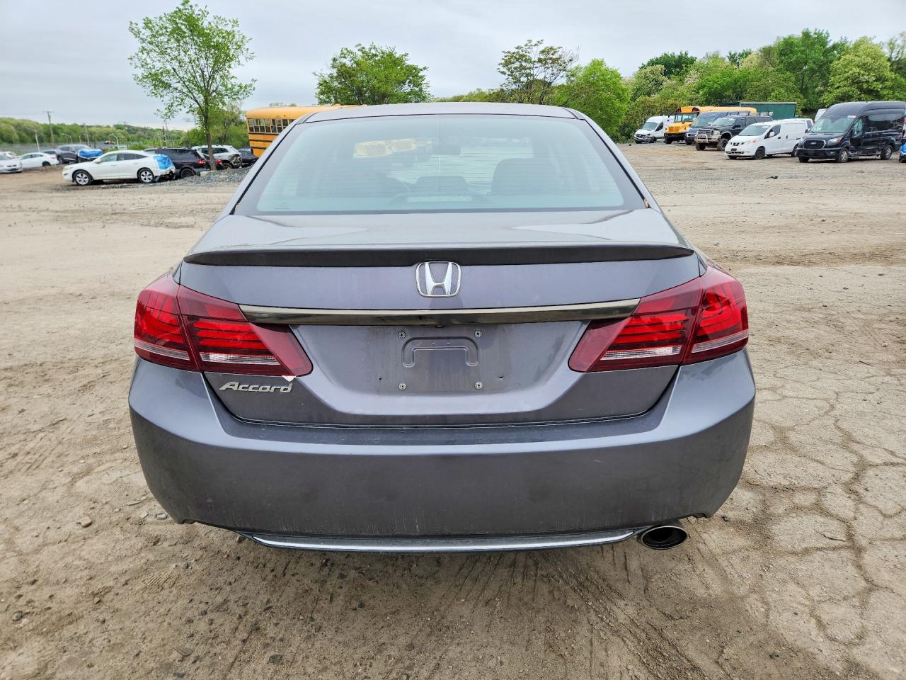 2015 Honda Accord Ex Серый vin: 1HGCR2F73FA057591