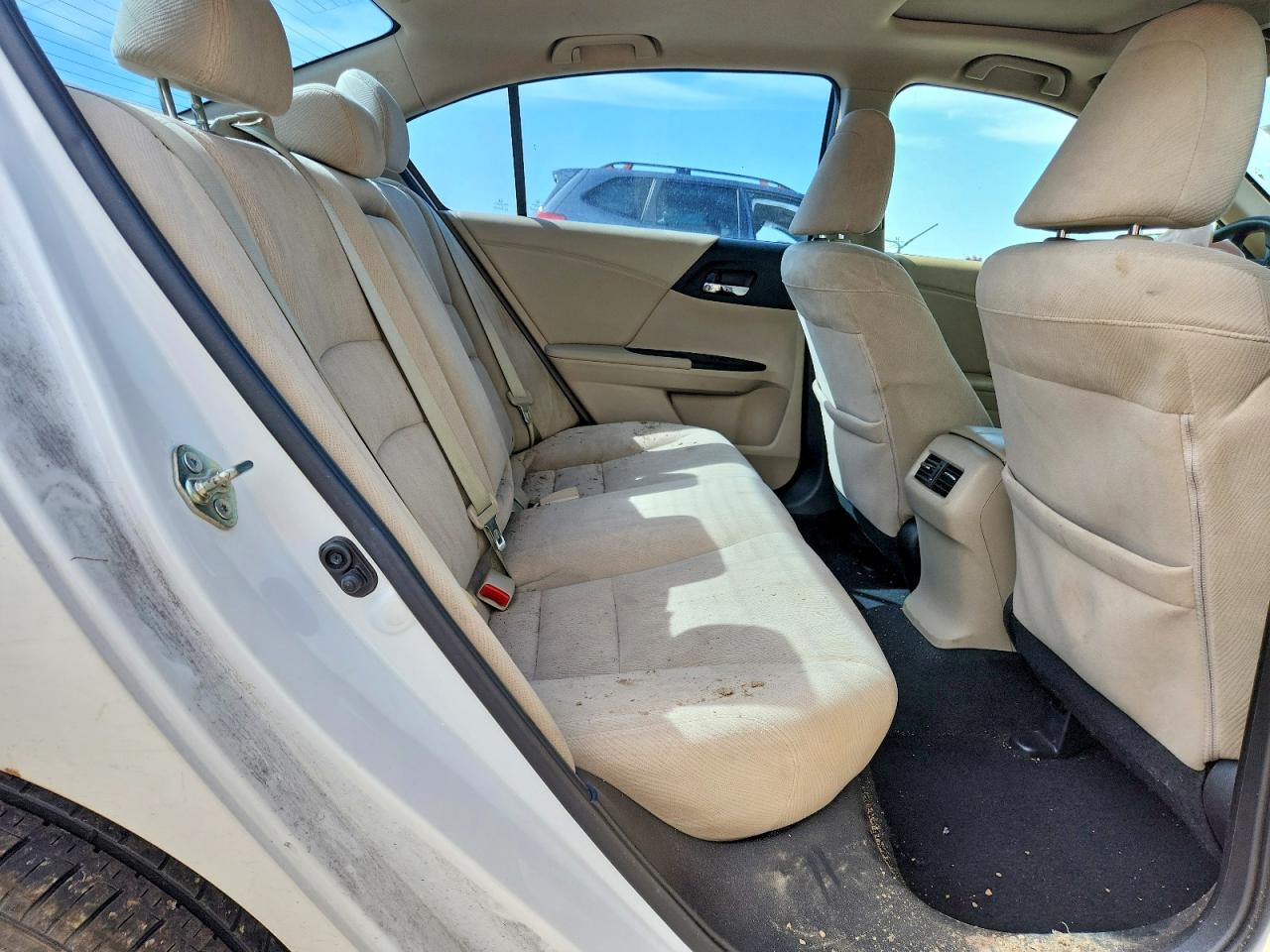 2015 Honda Accord Ex Белый vin: 1HGCR2F73FA096990
