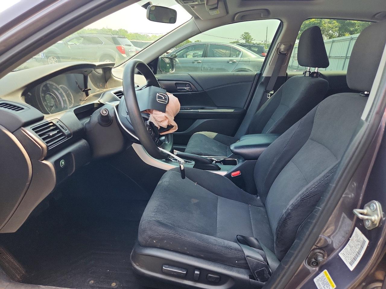 2015 Honda Accord Ex Gray vin: 1HGCR2F73FA103596