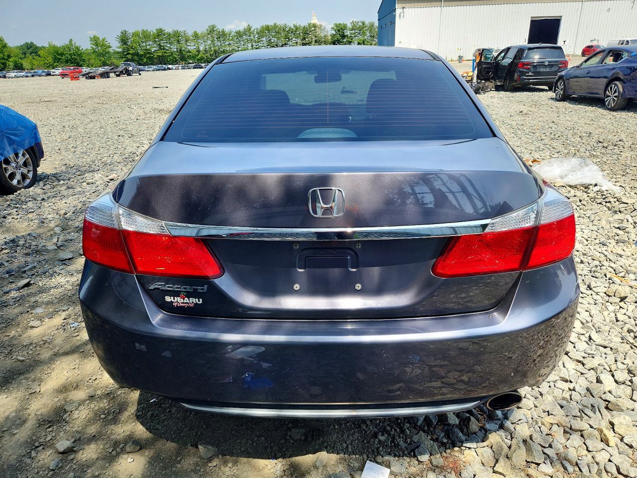 2015 Honda Accord Ex Gray vin: 1HGCR2F73FA103596