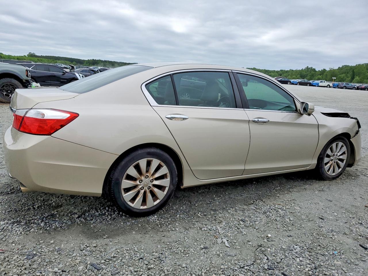 2015 Honda Accord Ex Золотой vin: 1HGCR2F73FA121127