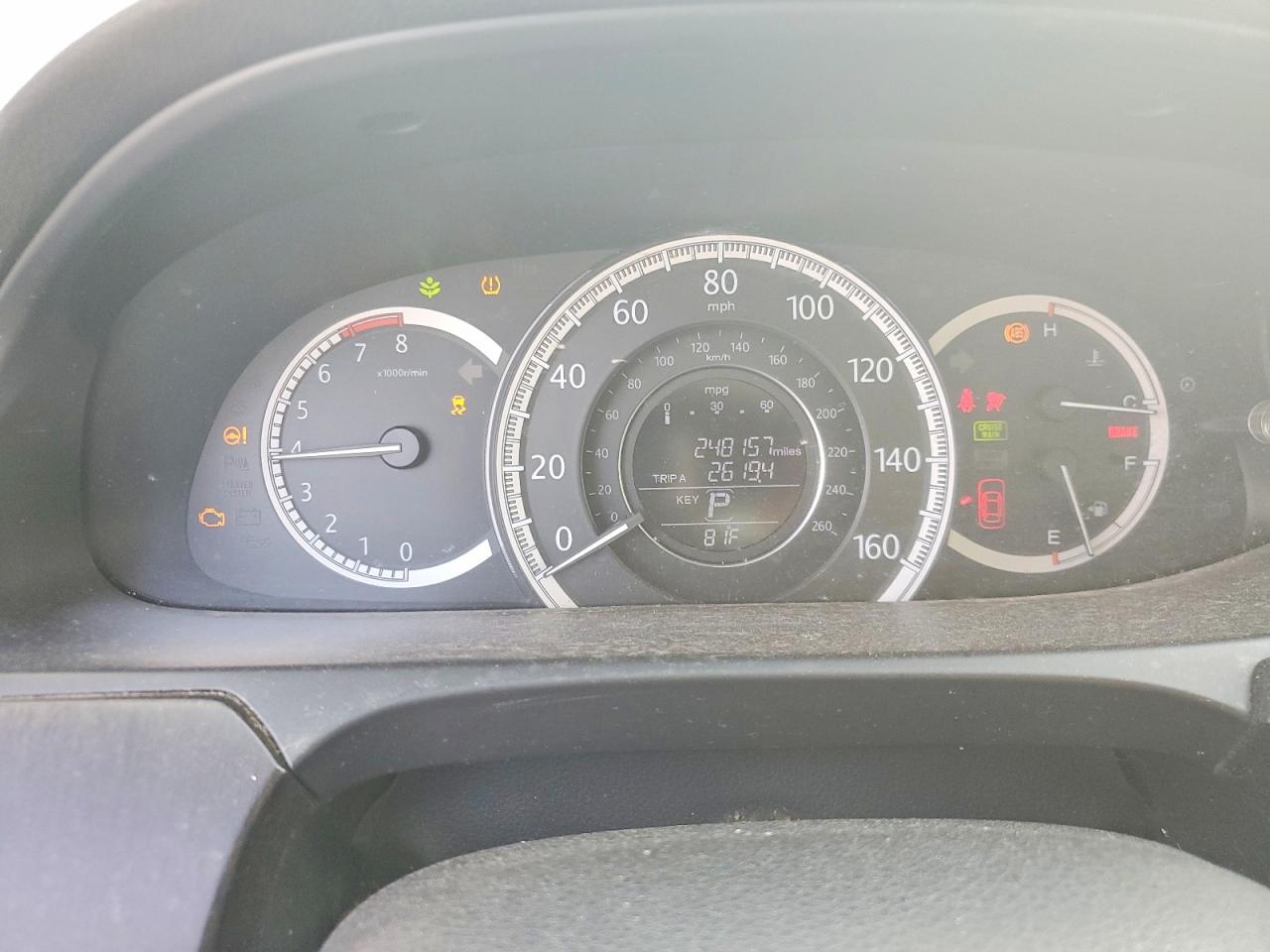 2015 Honda Accord Ex Золотой vin: 1HGCR2F73FA121127
