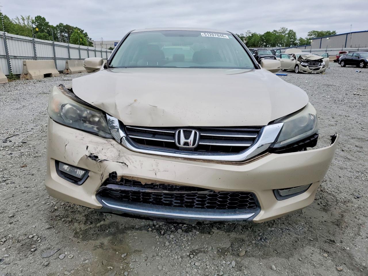 2015 Honda Accord Ex Золотой vin: 1HGCR2F73FA121127