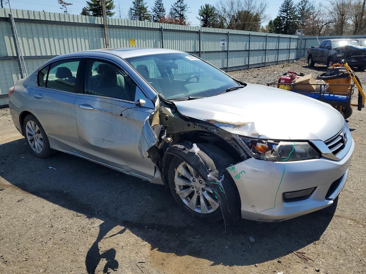 2015 Honda Accord Ex Silver vin: 1HGCR2F73FA136209