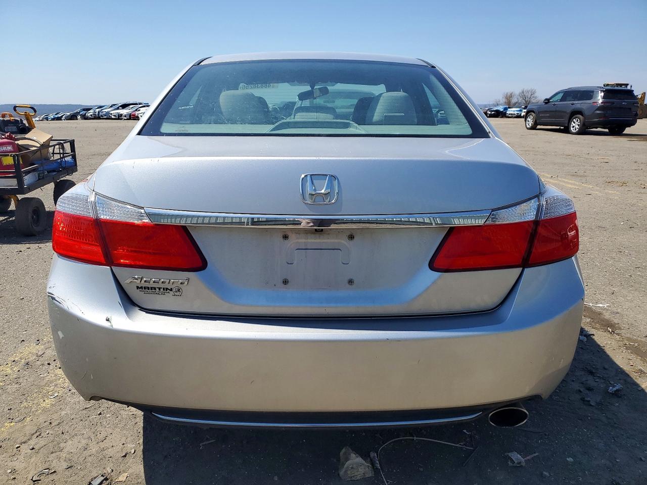 2015 Honda Accord Ex Silver vin: 1HGCR2F73FA136209