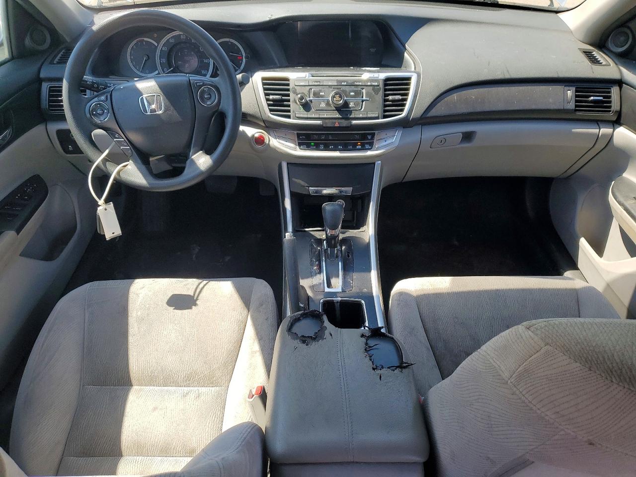 2015 Honda Accord Ex Silver vin: 1HGCR2F73FA136209