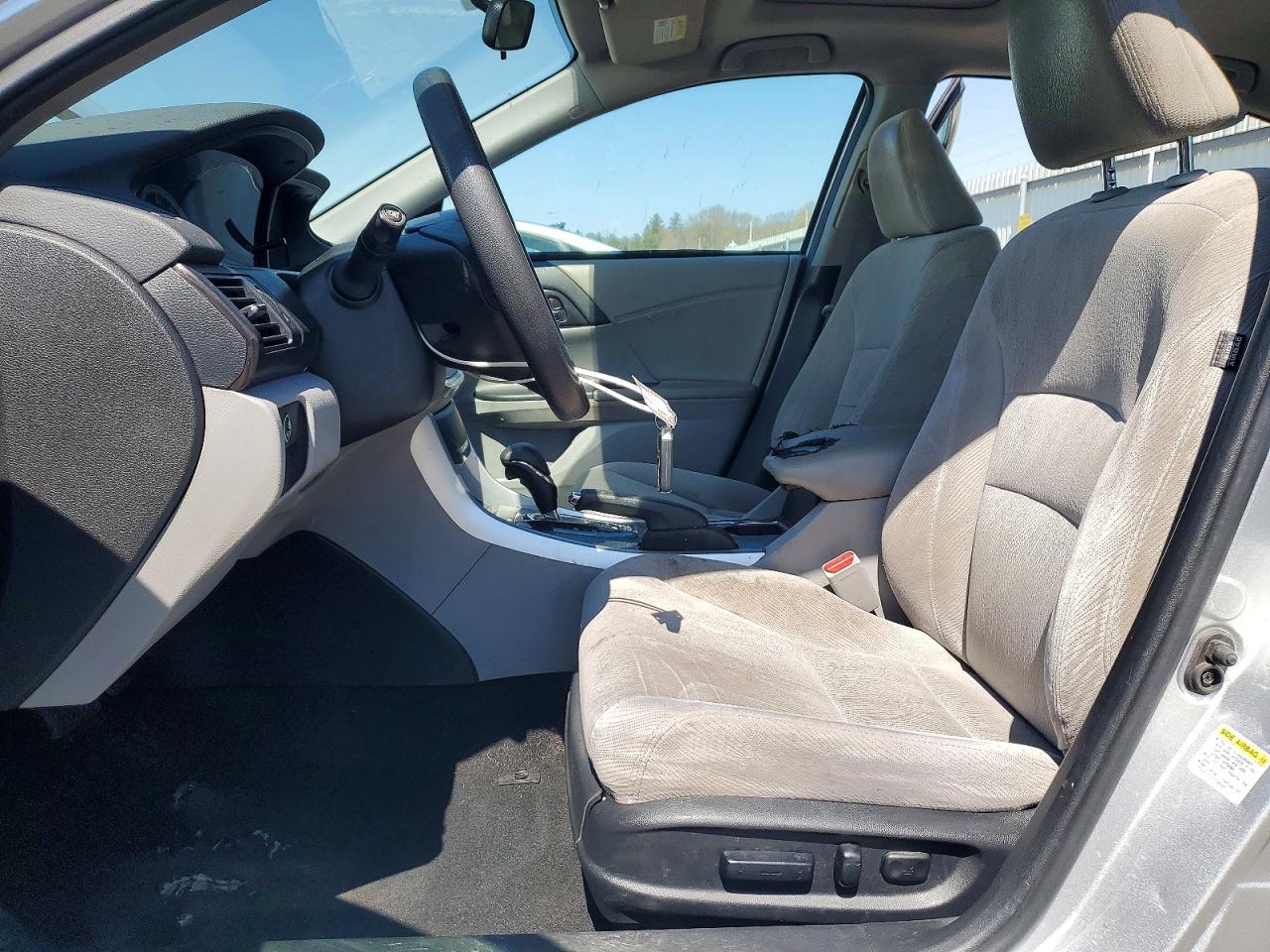 2015 Honda Accord Ex Silver vin: 1HGCR2F73FA136209