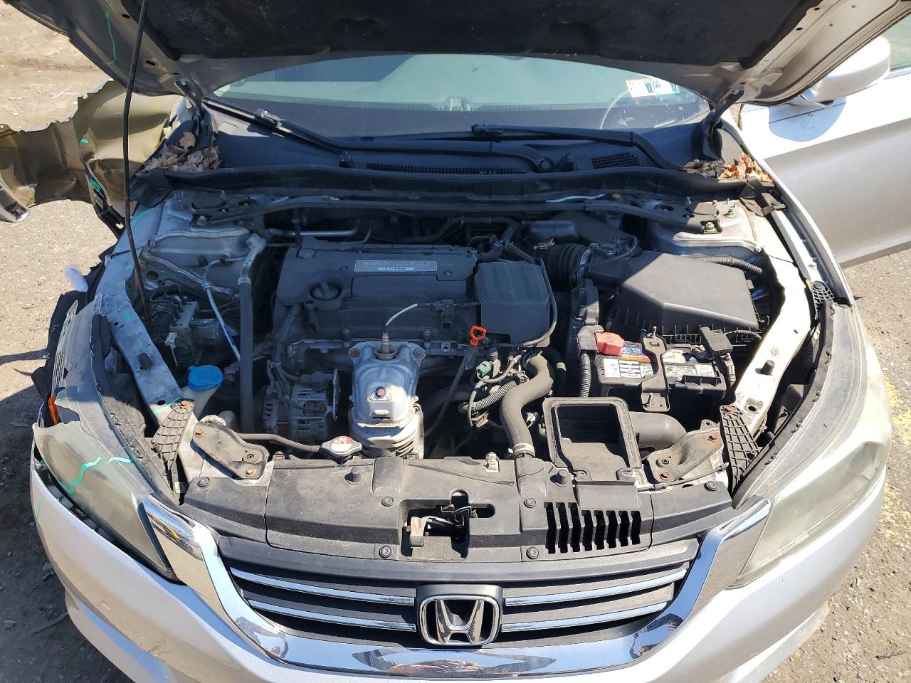 2015 Honda Accord Ex Silver vin: 1HGCR2F73FA136209