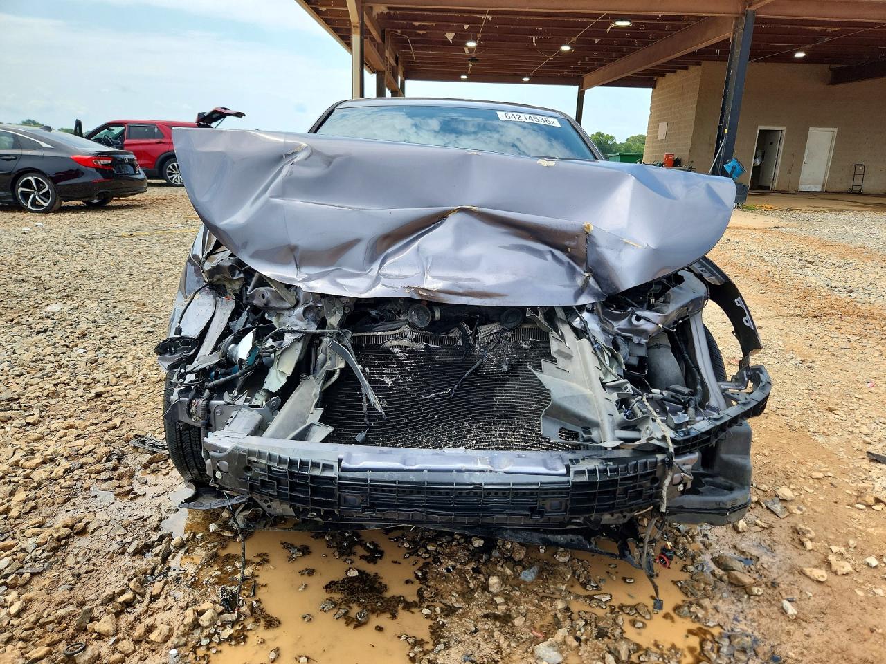 2015 Honda Accord Ex Gray vin: 1HGCR2F73FA254633