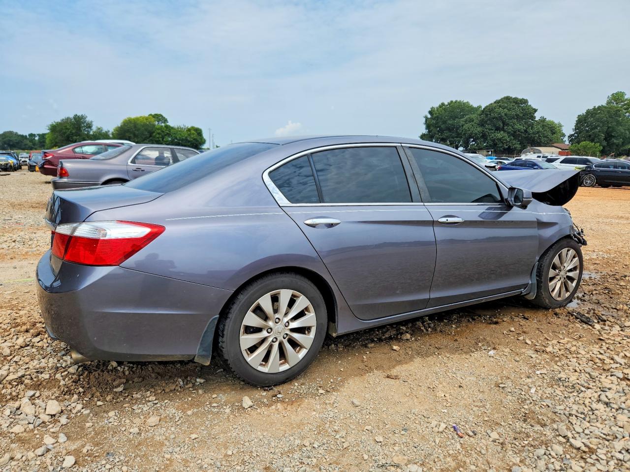 2015 Honda Accord Ex Gray vin: 1HGCR2F73FA254633