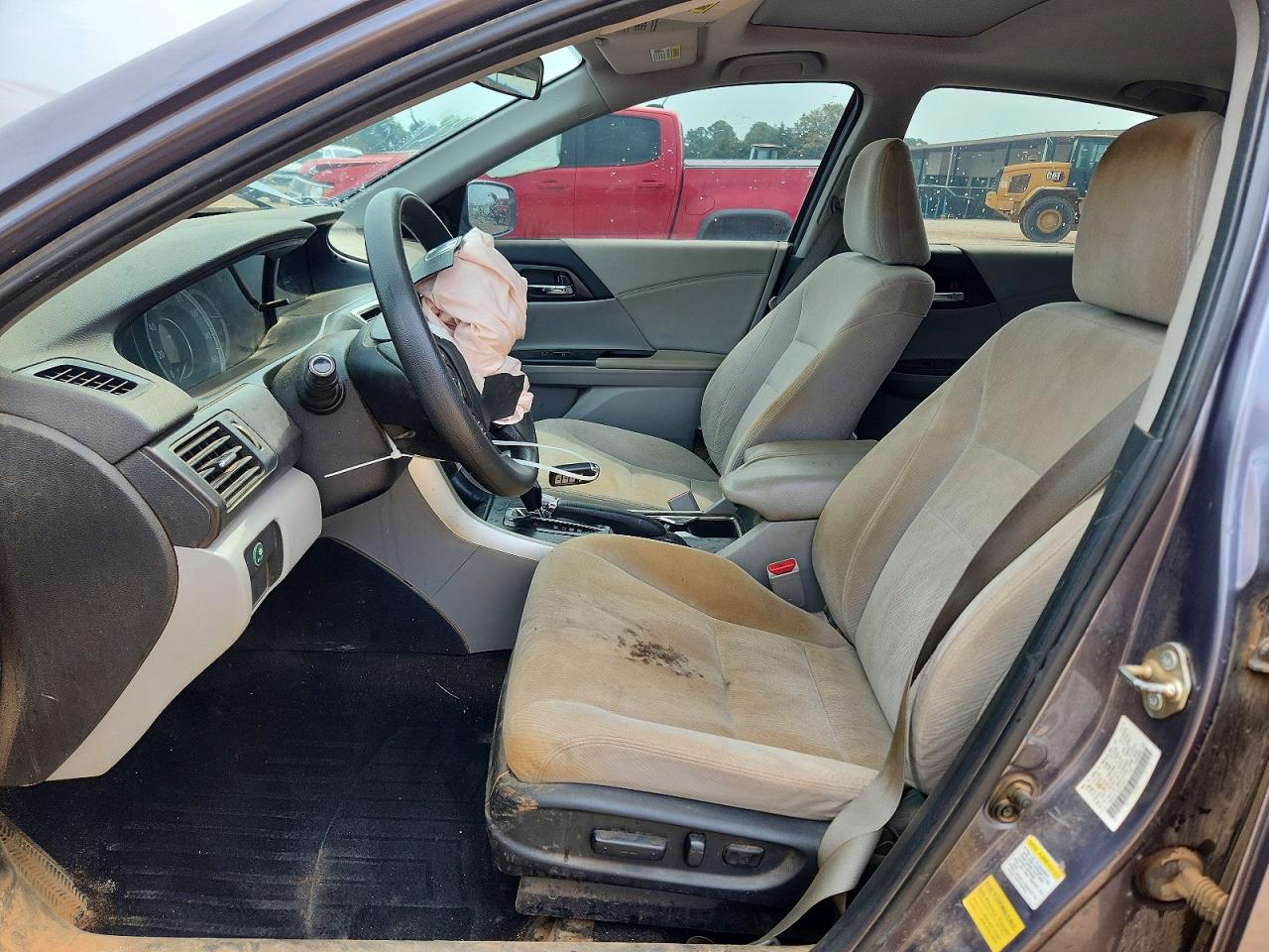 2015 Honda Accord Ex Gray vin: 1HGCR2F73FA254633