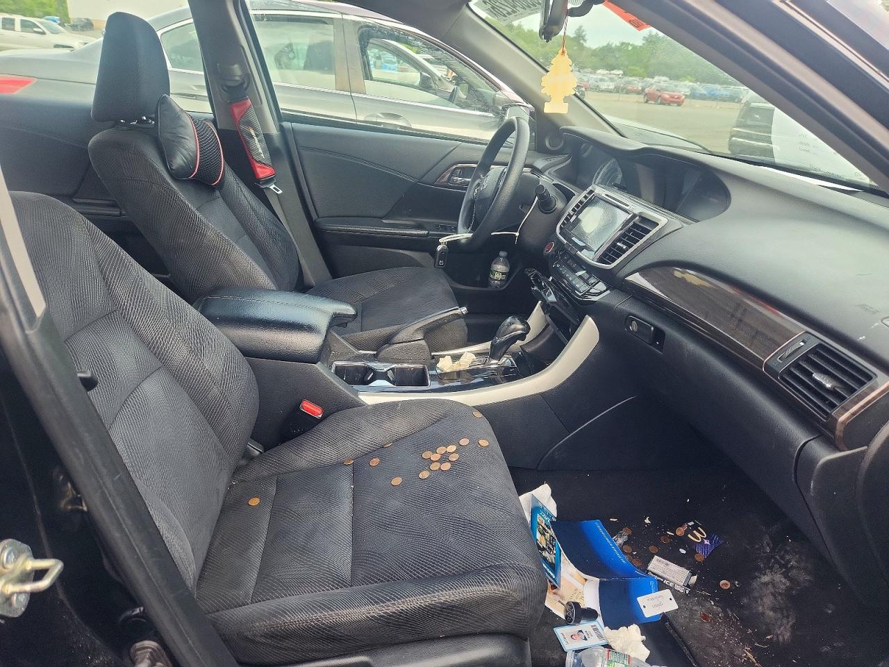 2016 Honda Accord Ex Черный vin: 1HGCR2F73GA236098