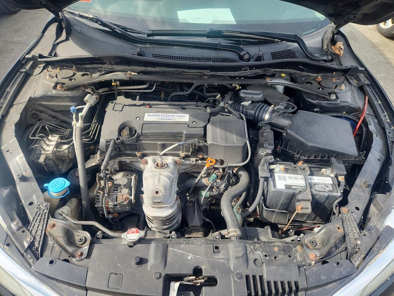 2016 Honda Accord Ex Черный vin: 1HGCR2F73GA236098