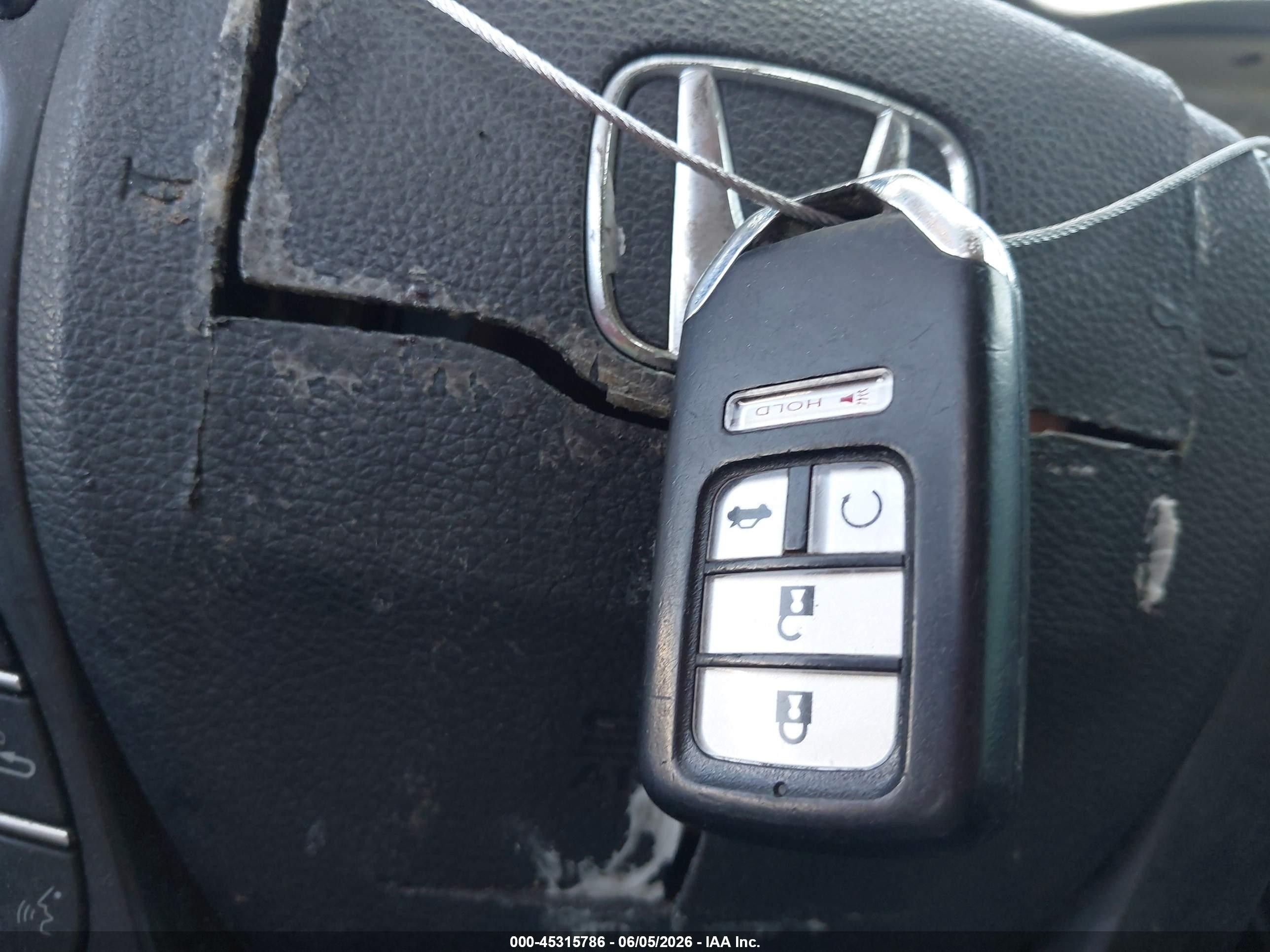 2013 Honda Accord Ex Gray vin: 1HGCR2F74DA011488
