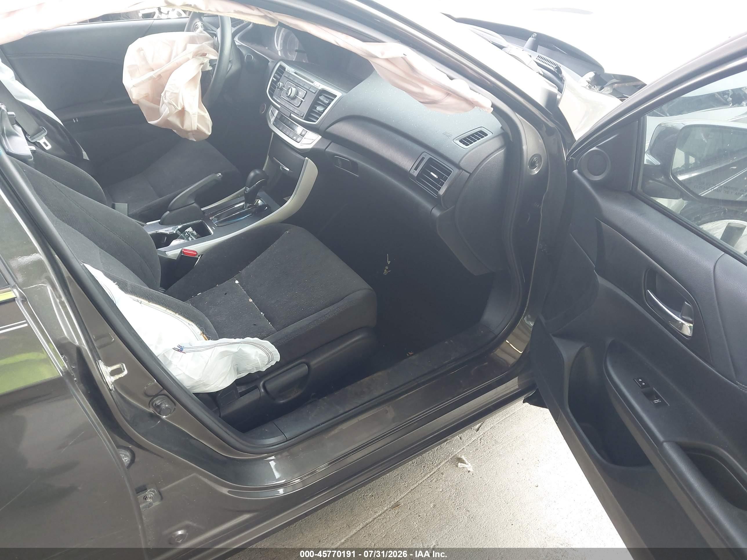 2013 Honda Accord Ex Gray vin: 1HGCR2F74DA039937