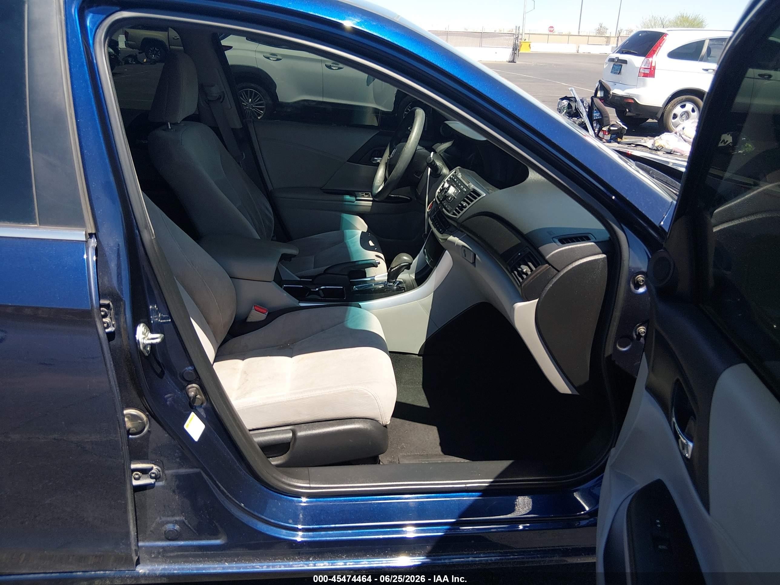 2013 Honda Accord Ex Синий vin: 1HGCR2F74DA103507