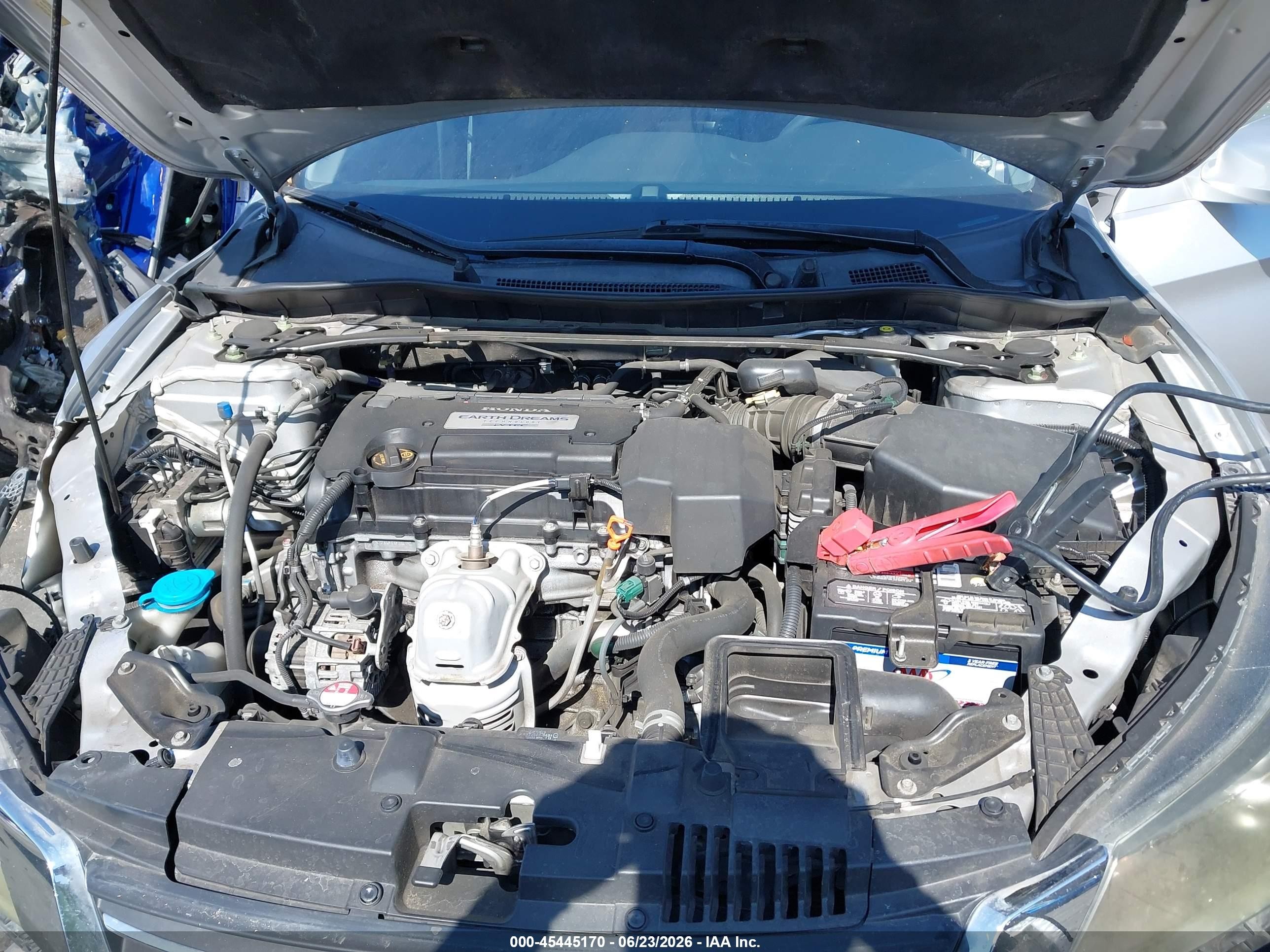2013 Honda Accord Ex Silver vin: 1HGCR2F74DA107721