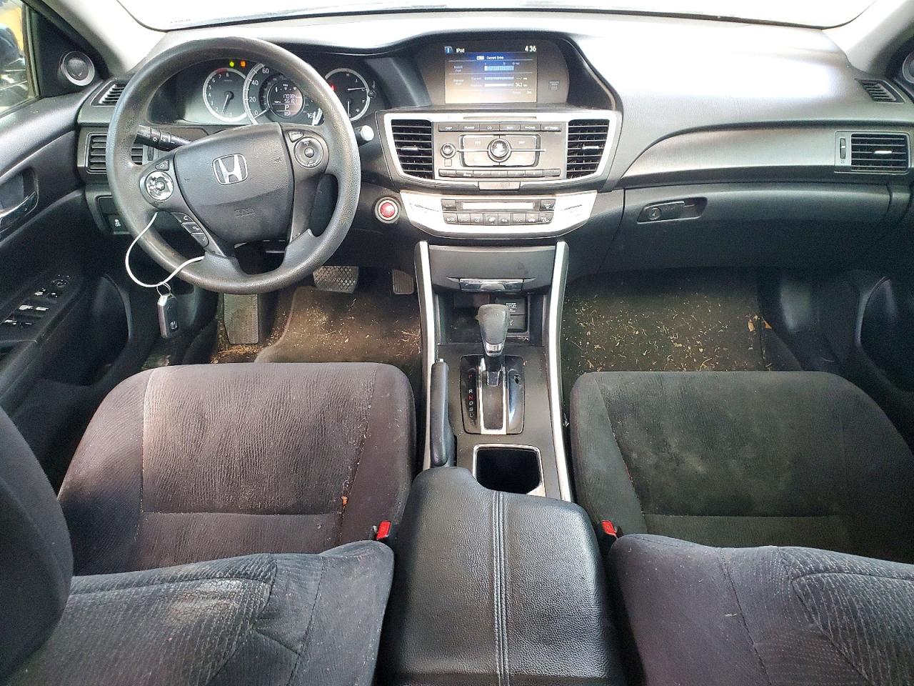 2013 Honda Accord Ex Black vin: 1HGCR2F74DA123028