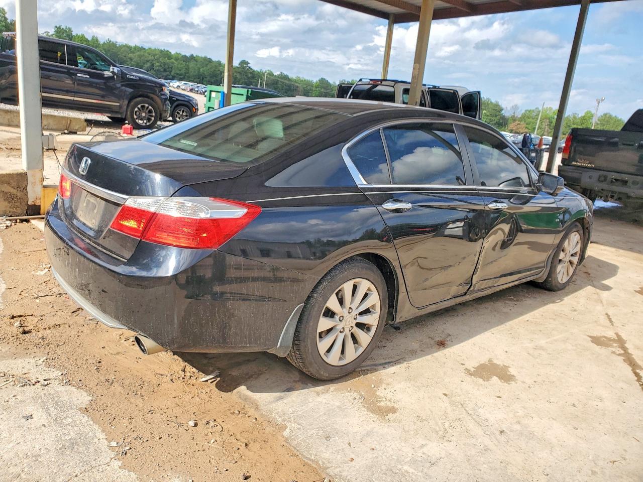 2013 Honda Accord Ex Black vin: 1HGCR2F74DA123028