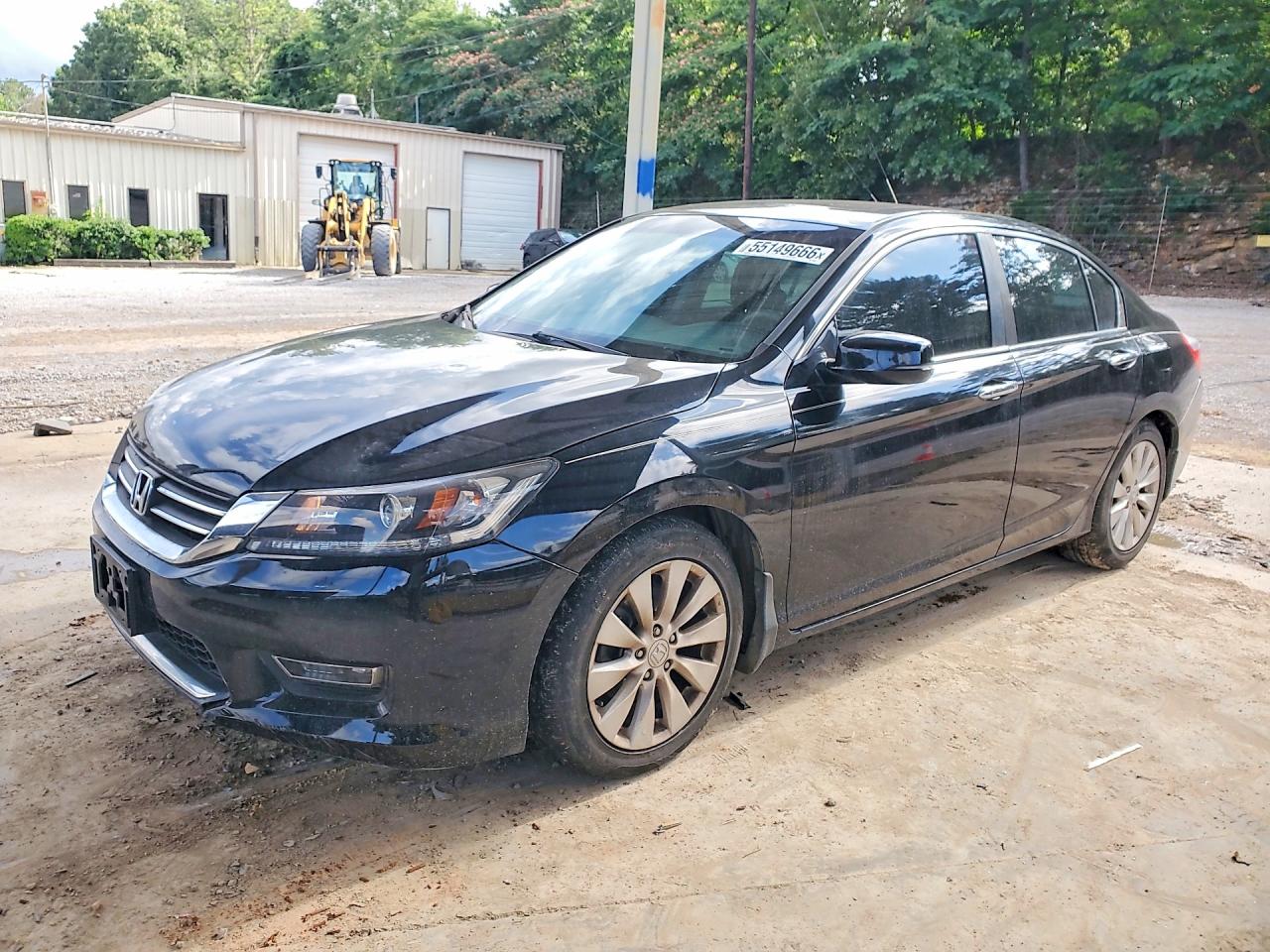 2013 Honda Accord Ex Black vin: 1HGCR2F74DA123028