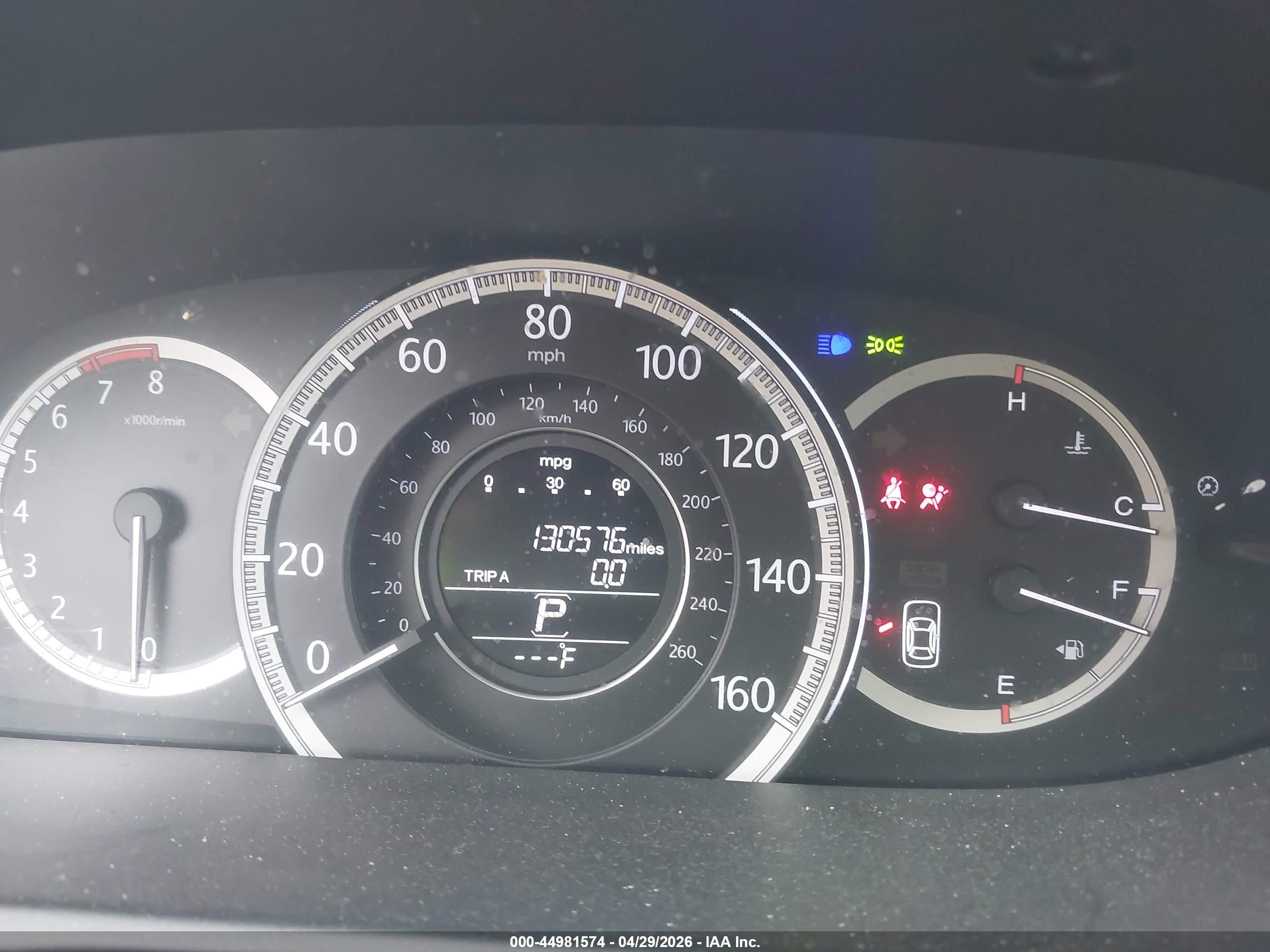 2013 Honda Accord Ex Gray vin: 1HGCR2F74DA144218