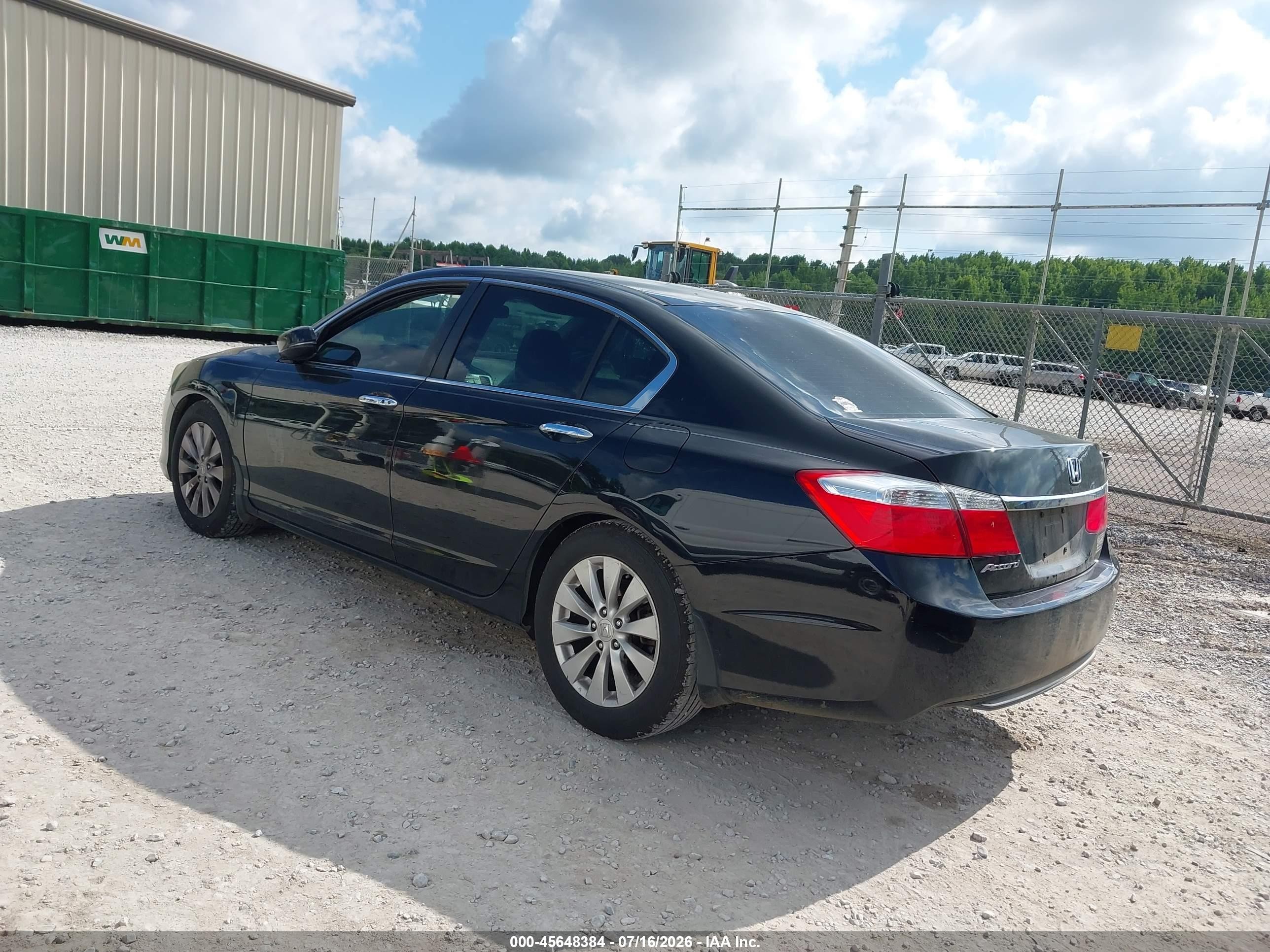 2013 Honda Accord Ex Black vin: 1HGCR2F74DA172407