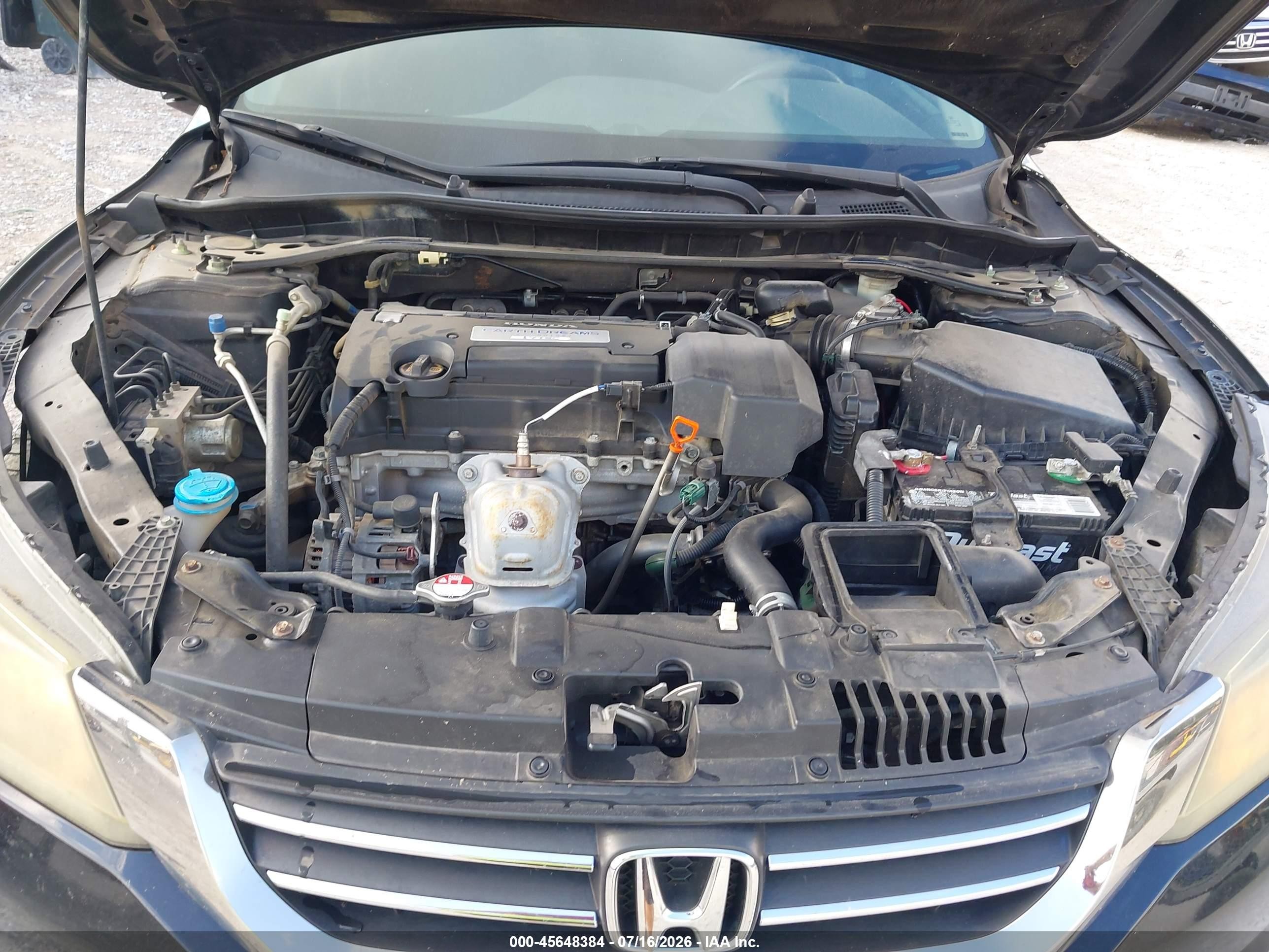 2013 Honda Accord Ex Black vin: 1HGCR2F74DA172407