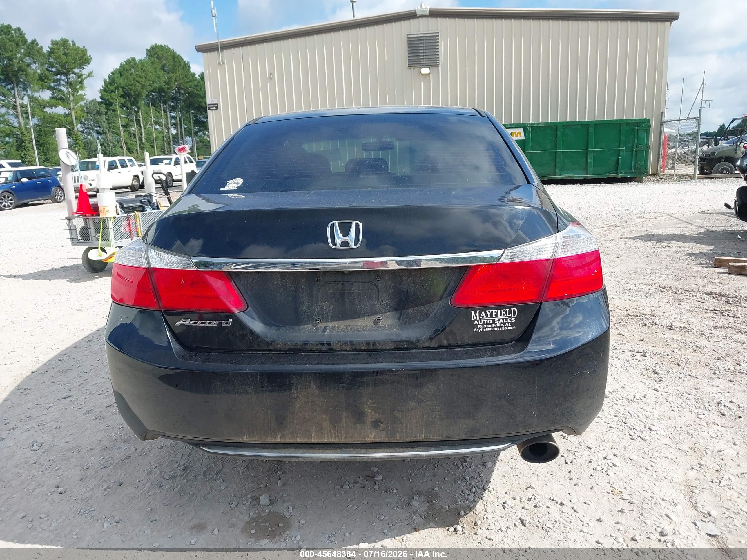 2013 Honda Accord Ex Black vin: 1HGCR2F74DA172407