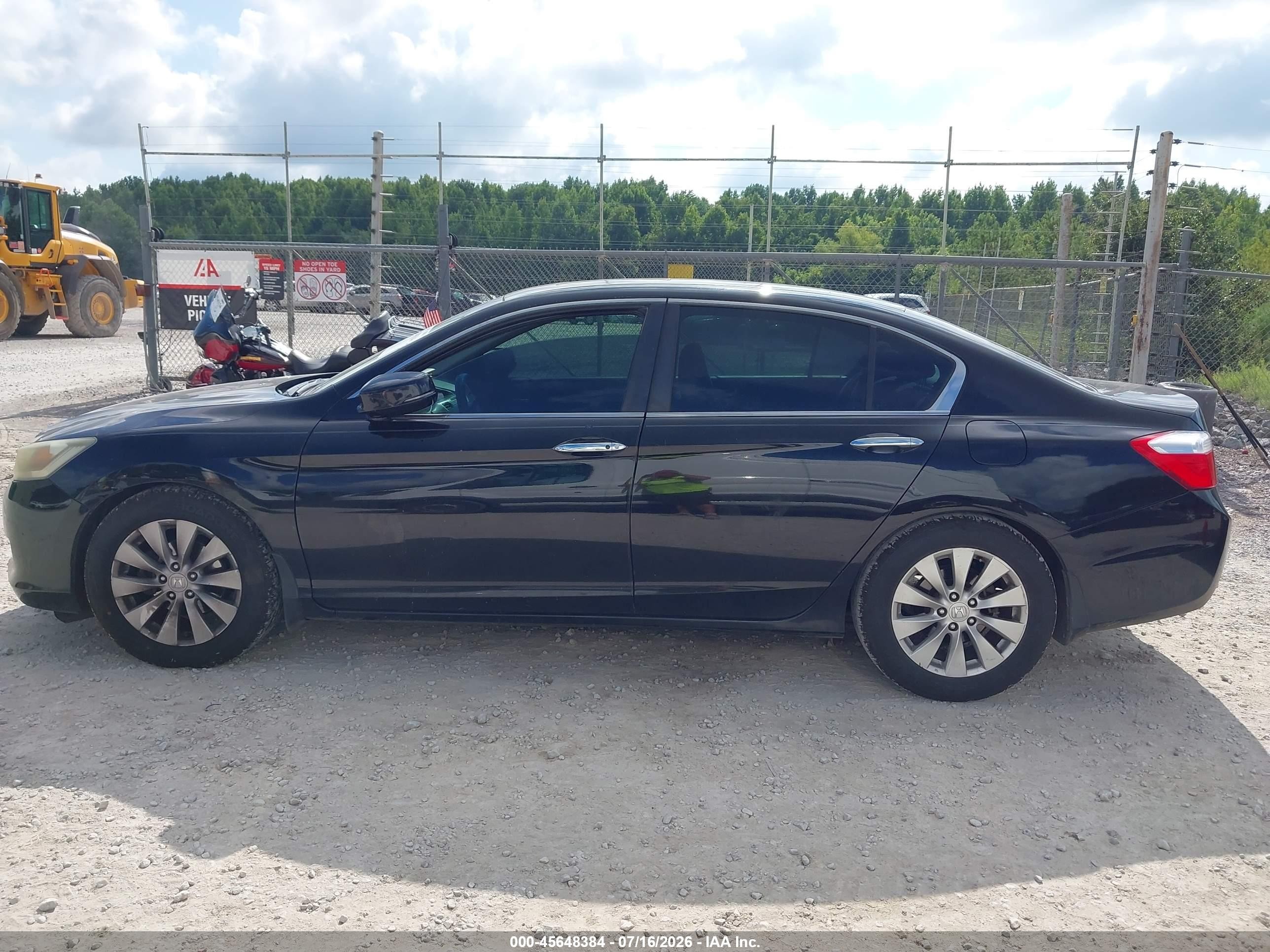 2013 Honda Accord Ex Black vin: 1HGCR2F74DA172407