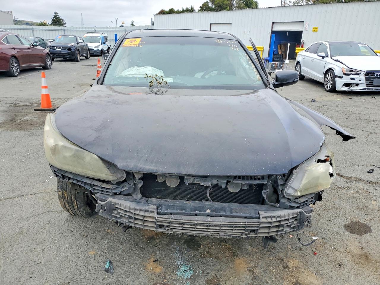 2013 Honda Accord Ex Black vin: 1HGCR2F74DA215823