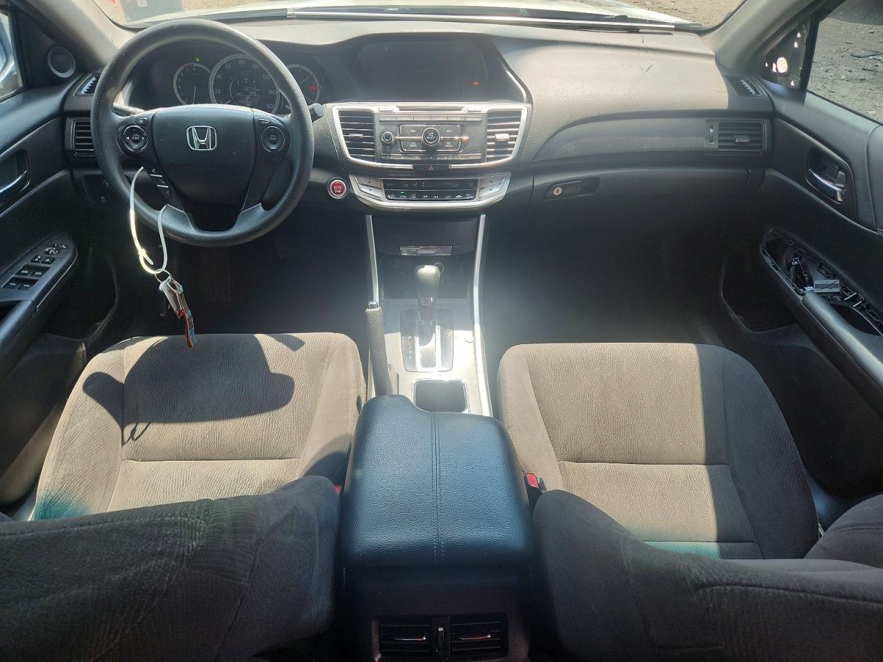 2014 Honda Accord Ex Silver vin: 1HGCR2F74EA049823
