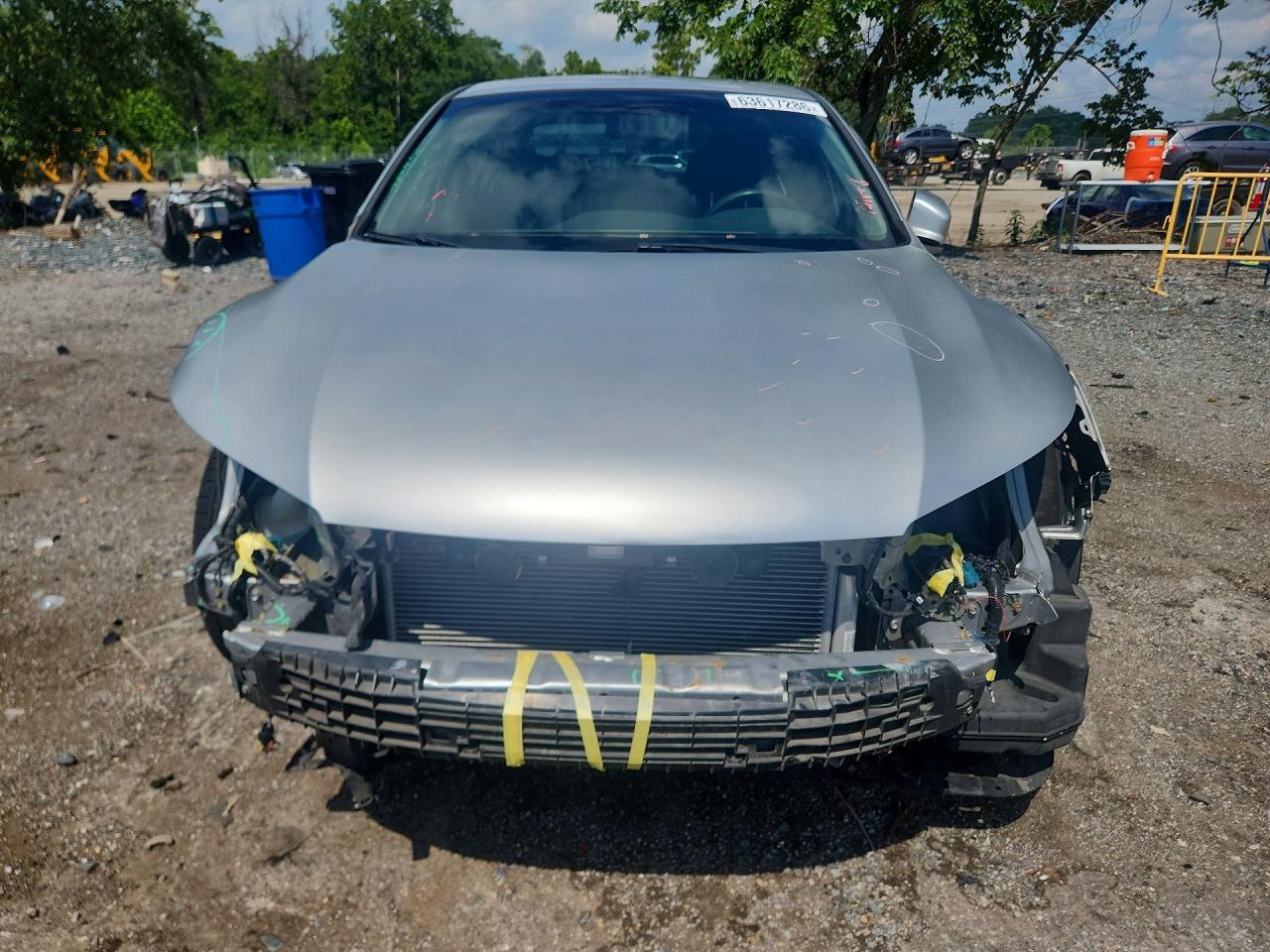 2014 Honda Accord Ex Silver vin: 1HGCR2F74EA049823