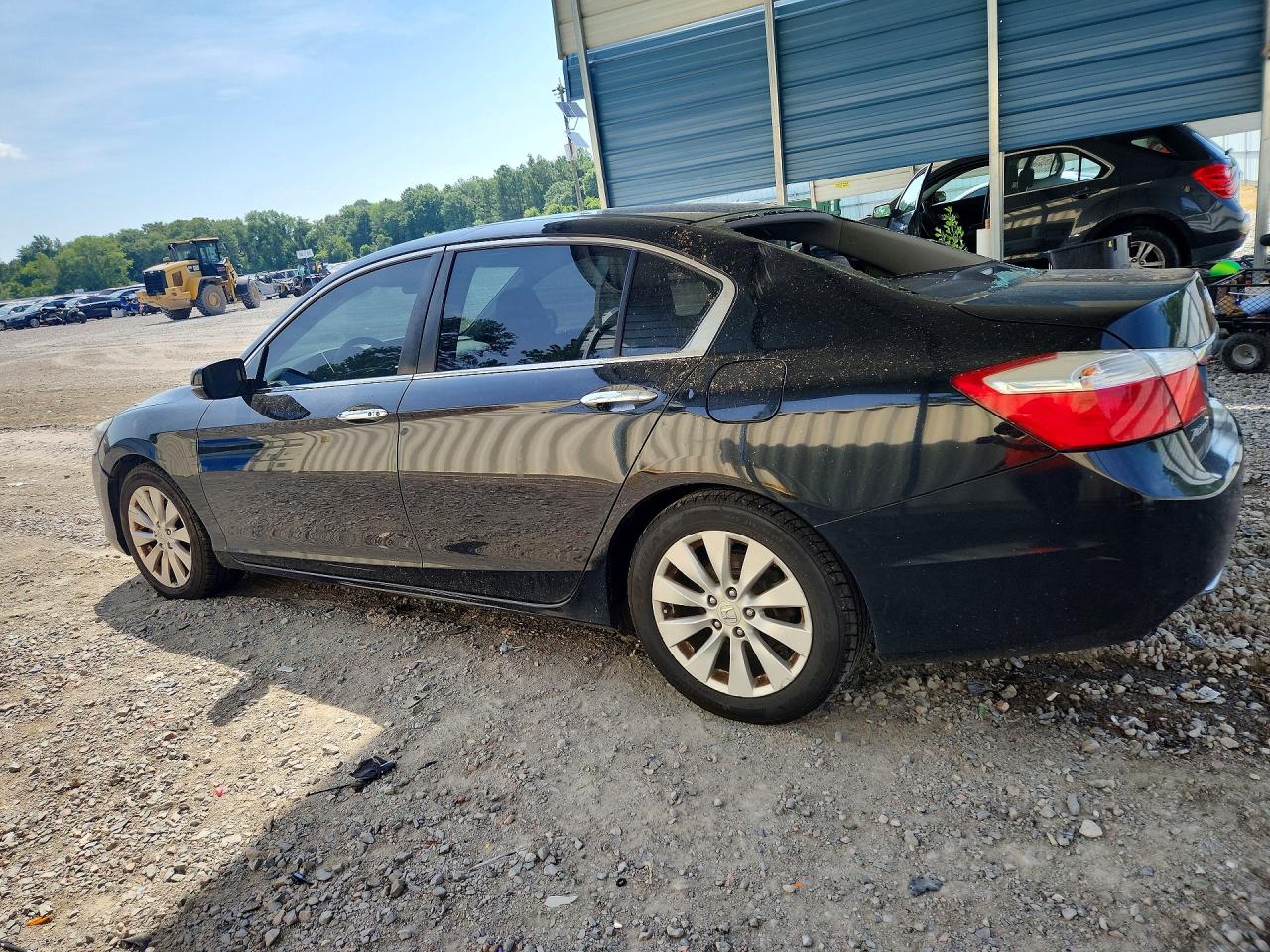 2014 Honda Accord Ex Черный vin: 1HGCR2F74EA286053