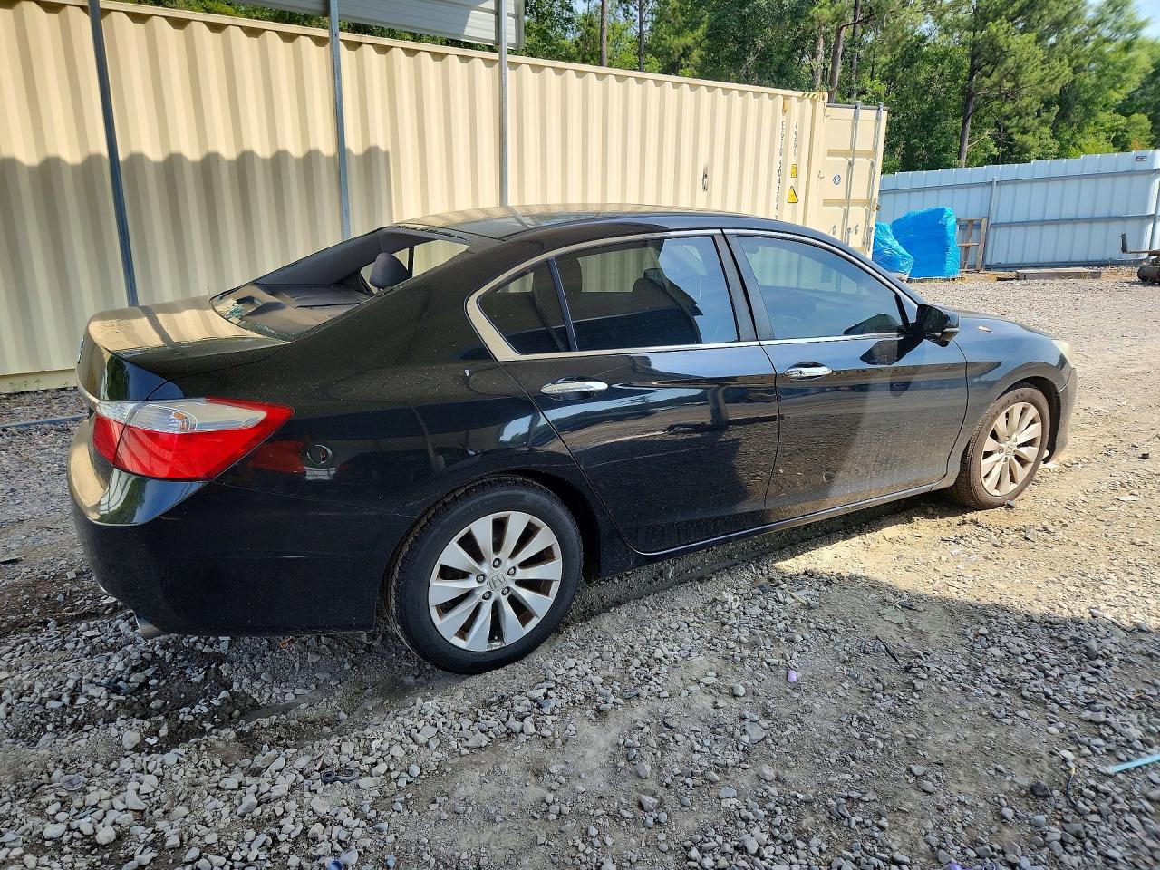 2014 Honda Accord Ex Черный vin: 1HGCR2F74EA286053