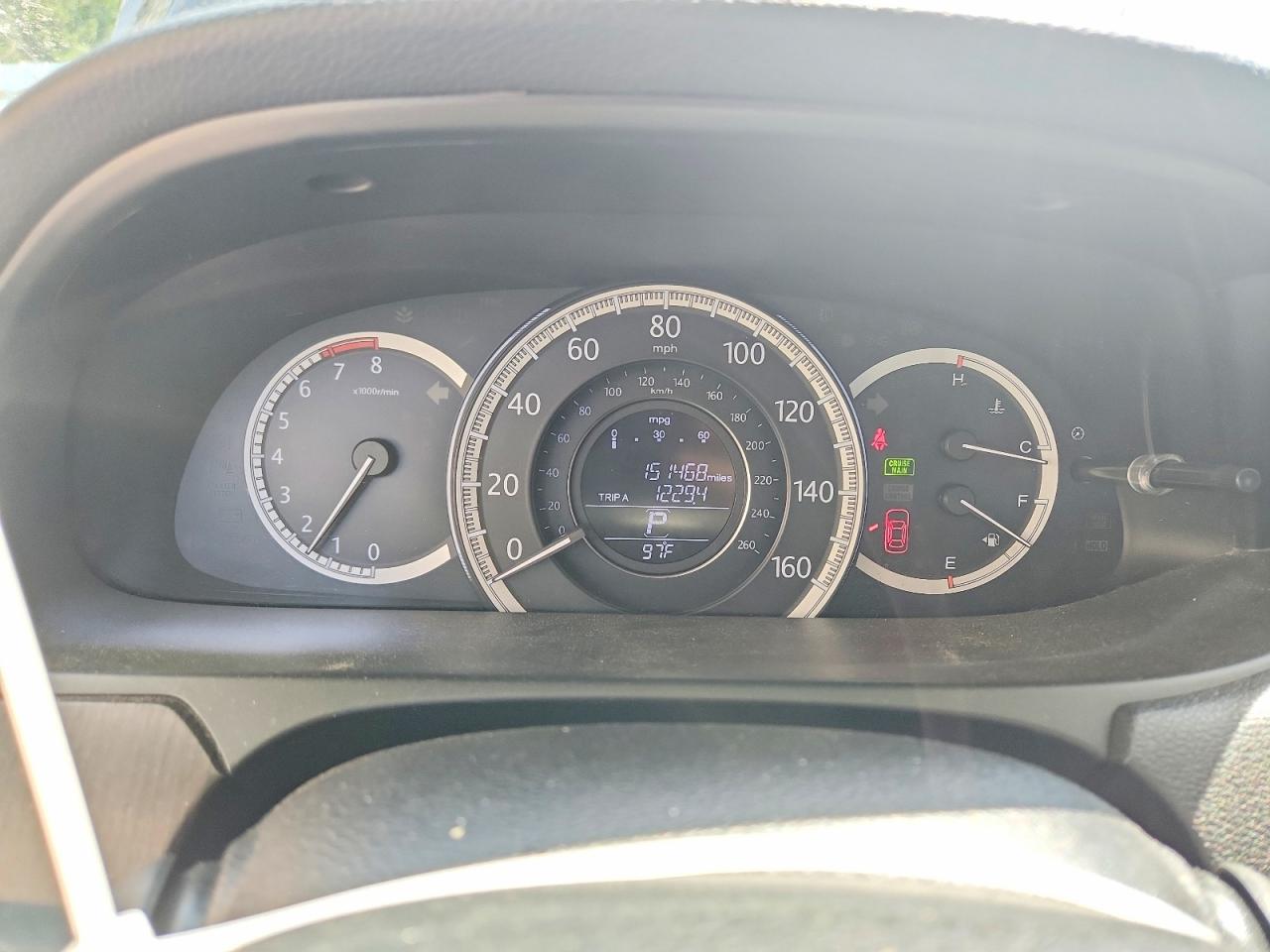 2014 Honda Accord Ex Черный vin: 1HGCR2F74EA286053