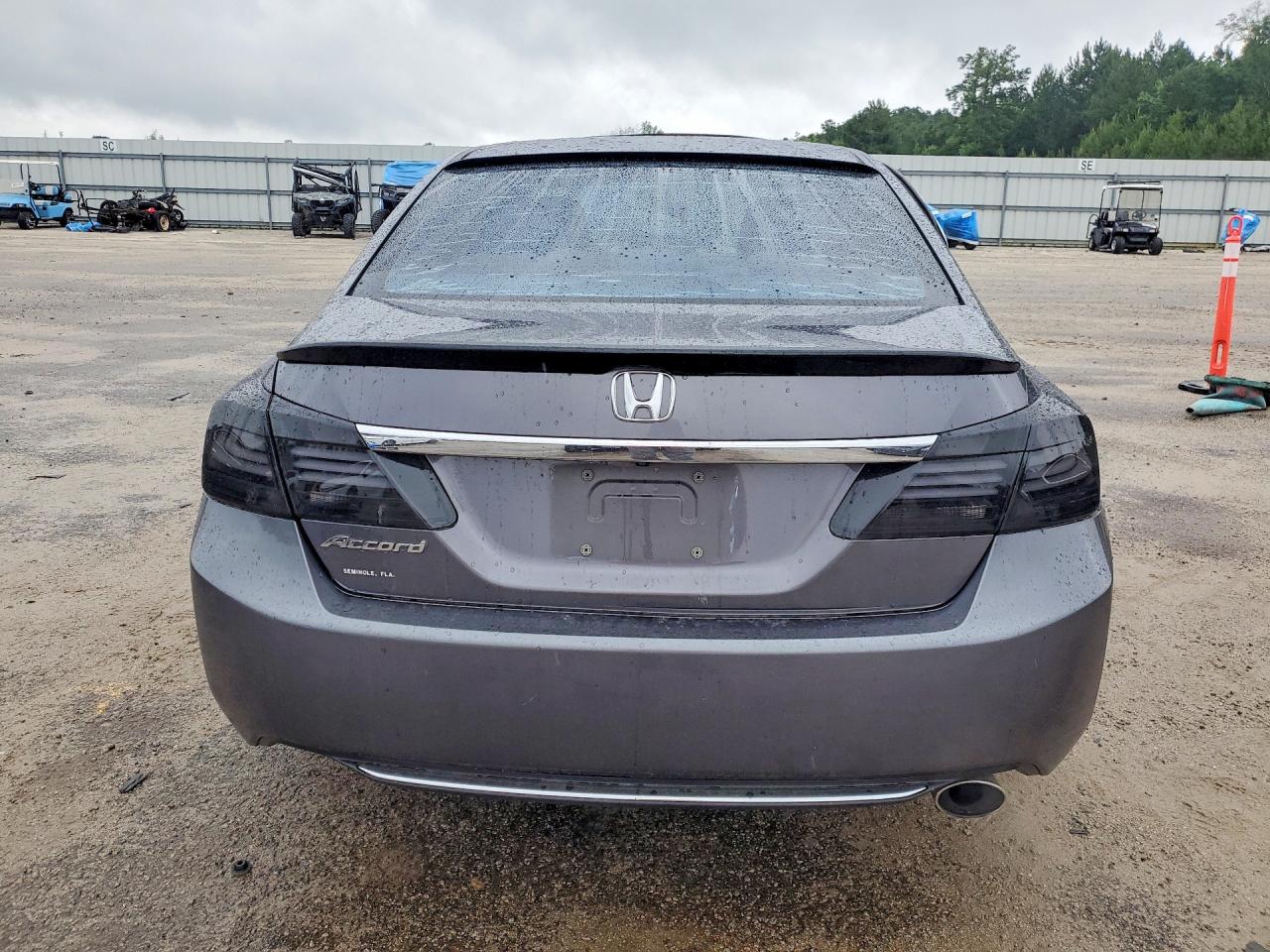2015 Honda Accord Ex Gray vin: 1HGCR2F74FA041240