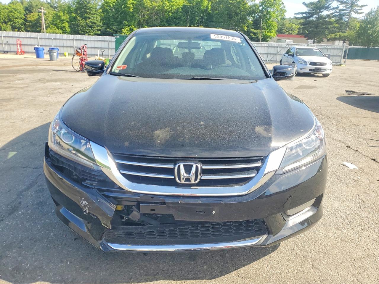 2015 Honda Accord Ex Black vin: 1HGCR2F74FA105034