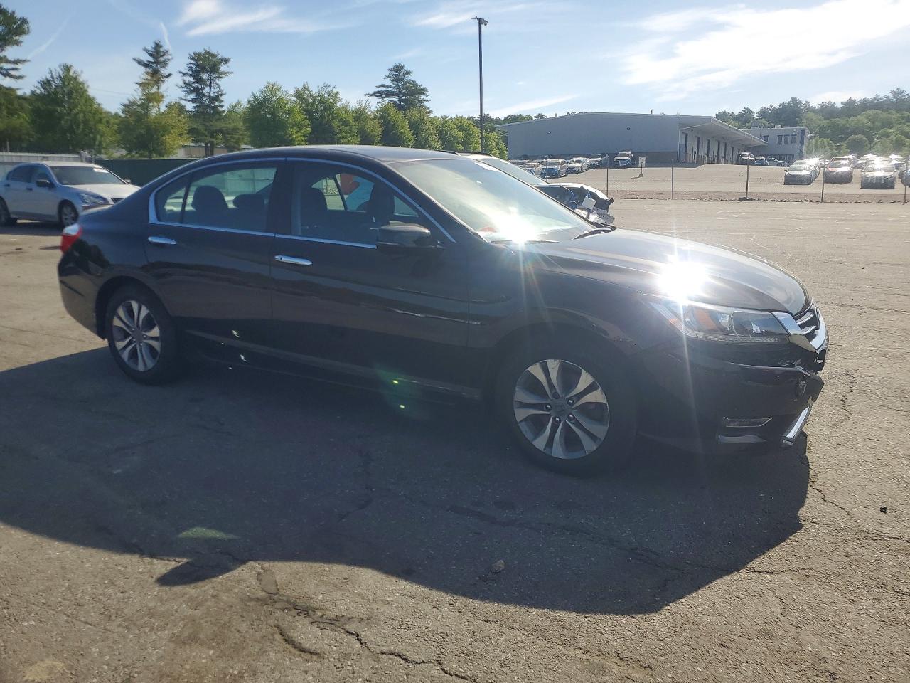 2015 Honda Accord Ex Black vin: 1HGCR2F74FA105034