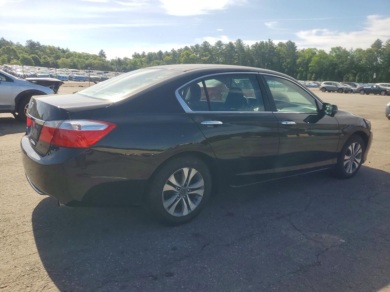 2015 Honda Accord Ex Black vin: 1HGCR2F74FA105034
