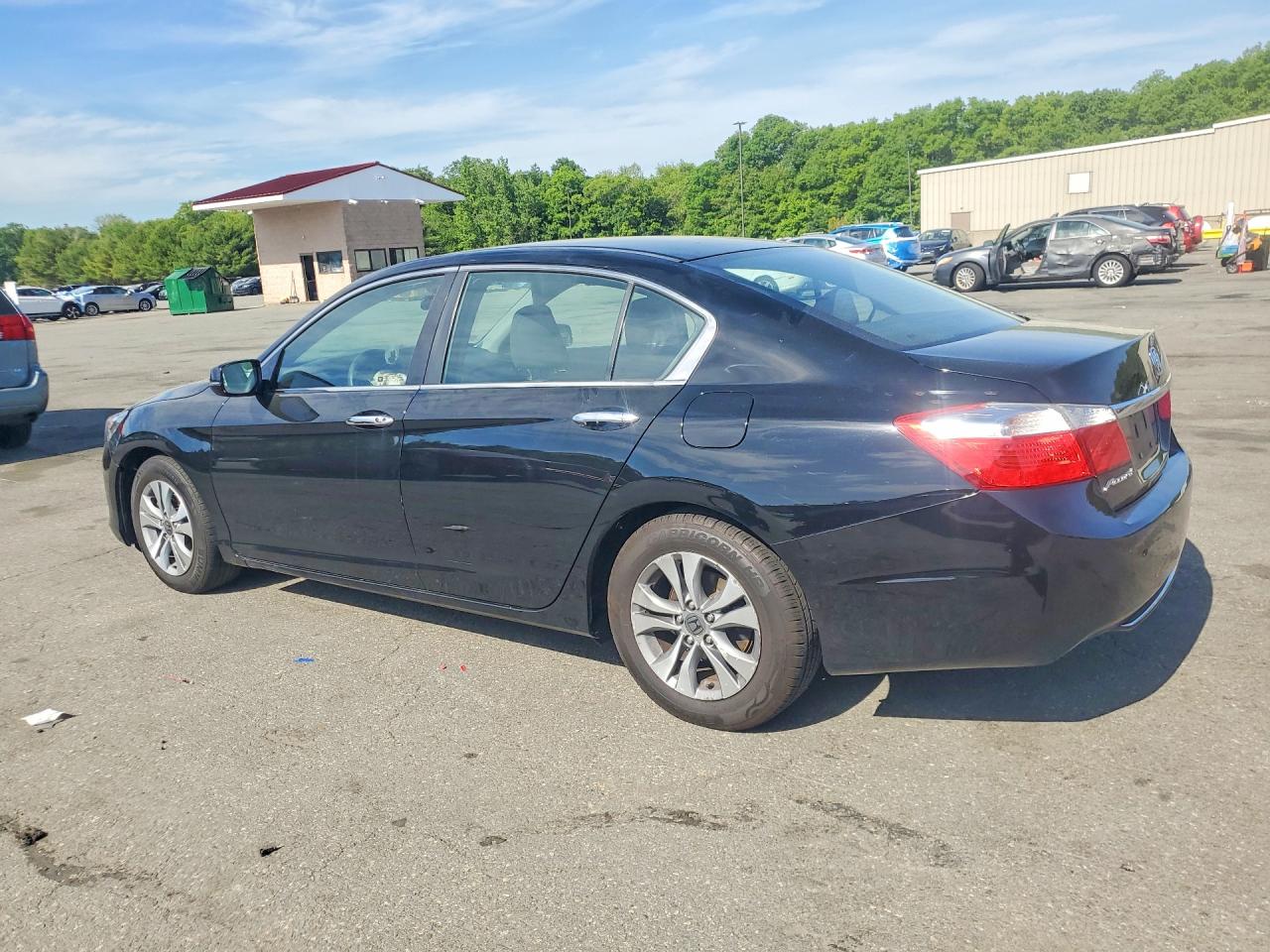 2015 Honda Accord Ex Black vin: 1HGCR2F74FA105034