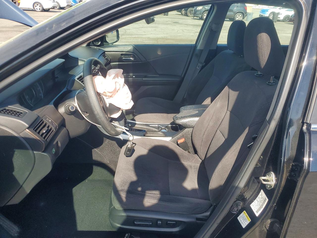 2015 Honda Accord Ex Black vin: 1HGCR2F74FA105034