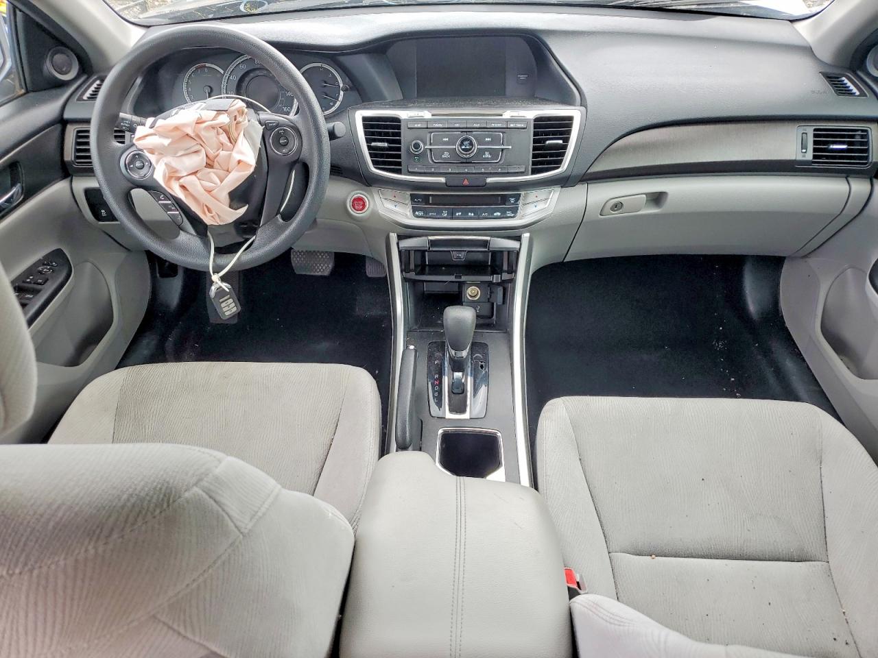 2015 Honda Accord Ex Gray vin: 1HGCR2F74FA122030