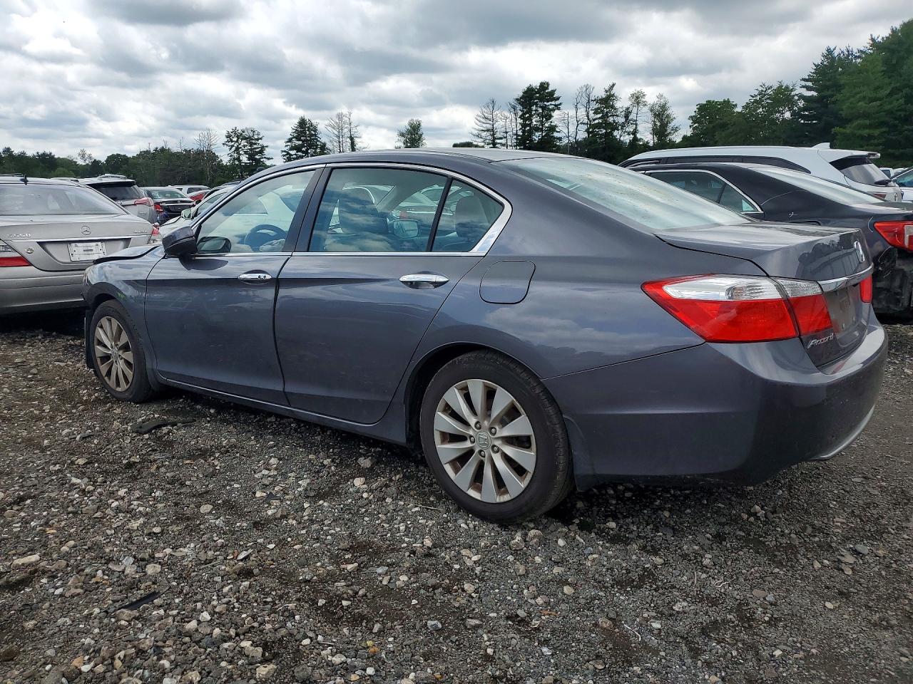 2015 Honda Accord Ex Gray vin: 1HGCR2F74FA122030