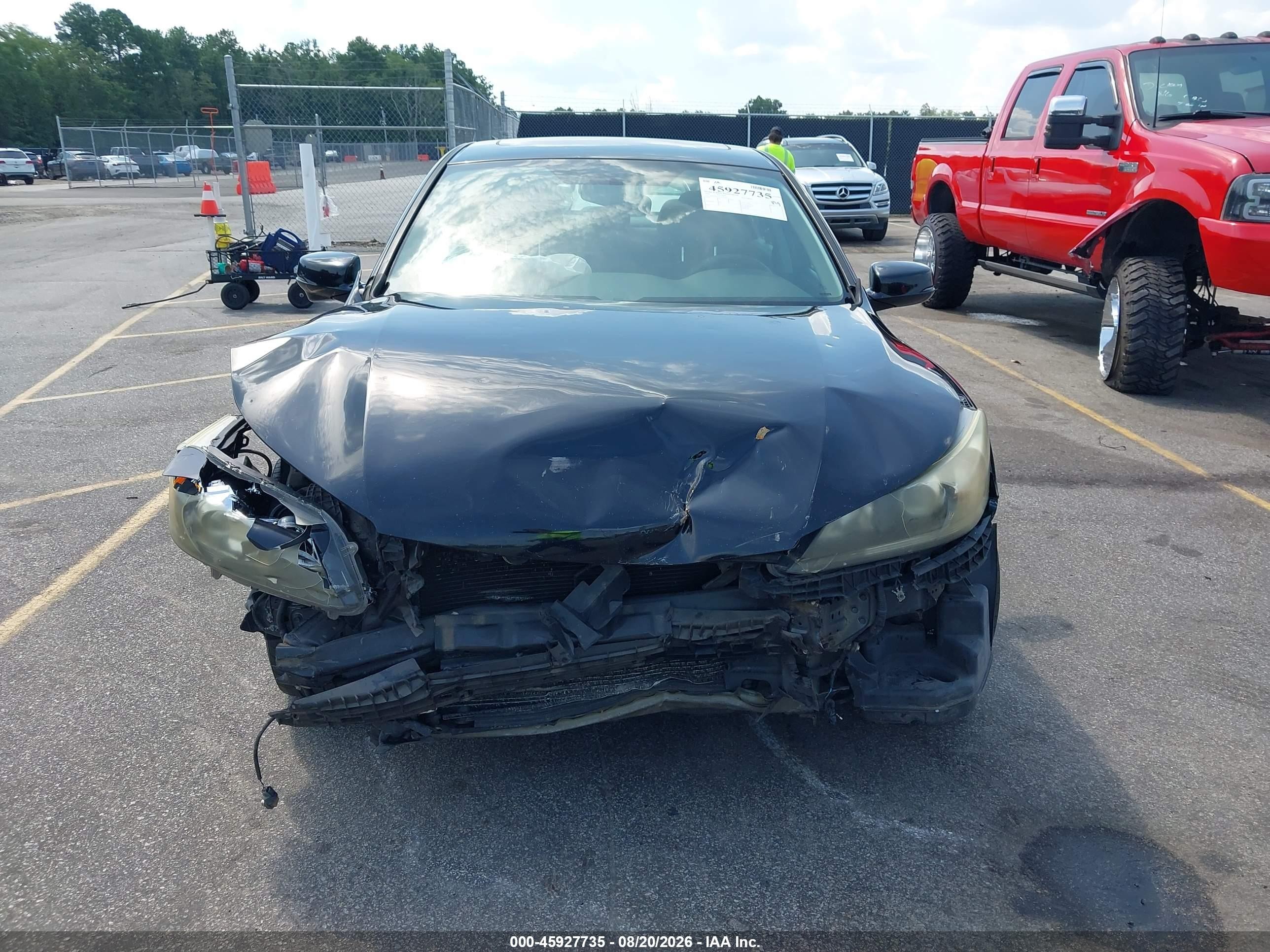 2015 Honda Accord Ex Черный vin: 1HGCR2F74FA128006