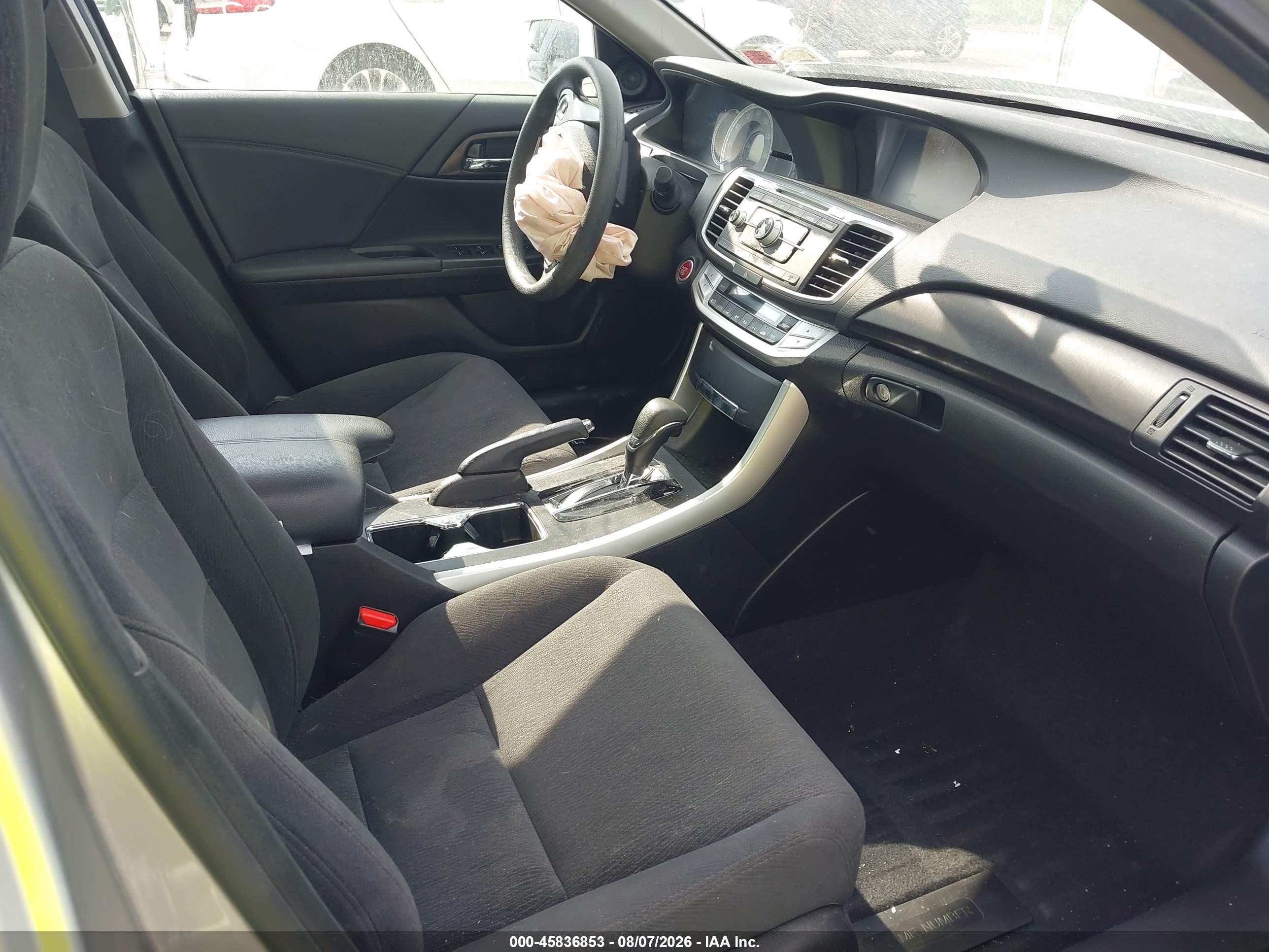 2015 Honda Accord Ex Silver vin: 1HGCR2F74FA183359